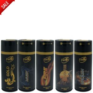 Lucky Body Sprays (Pack of 5 Deal) 150ml Each