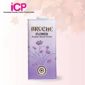 Broche Flower Talcum Powder (Small)