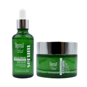 Derma Shine Skin Clear Miracle Repair Anti-Acne Serum & Cream