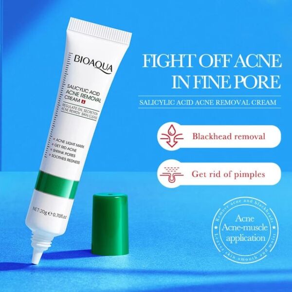 BIOAQUA Salicylic Acid Acne Cream Removal Cream (20gm)