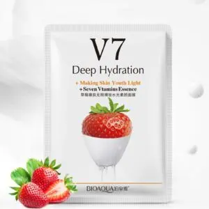 BIOAQUA V7 Deep Hydration Strawberry Facial Mask (30gm)