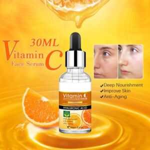 Disaar Vitamin C Whitening Face Serum with Hyaluronic Acid (30ml)