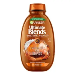 Garnier Ultimate Blends Cocoa Butter & Coconut Oil Shampoo For Frizzy (400ml)