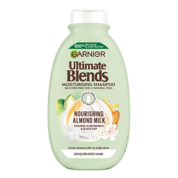 Garnier Ultimate Blends Nourishing Almond Milk Shampoo (400ml)