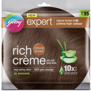 Godrej Rich Creme Hair Color (Natural Brown)