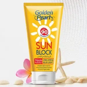 Golden Pearl Sunblock SPF90 (60ml)
