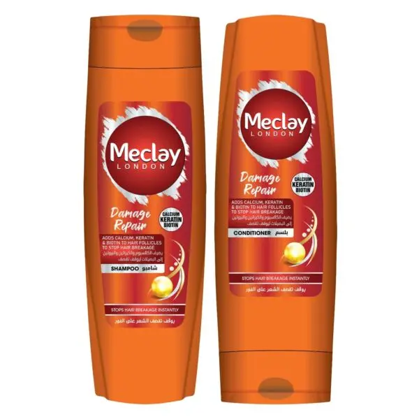 Meclay London Damage Repair Shampoo (360ml) + Conditioner