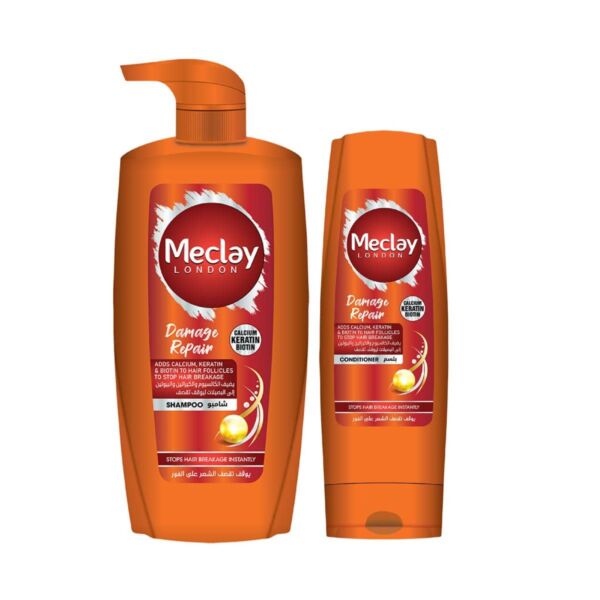 Meclay London Damage Repair Shampoo (680ml) + Conditioner