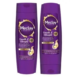 Meclay London Smooth & Straight Shampoo (360ml) + Conditioner