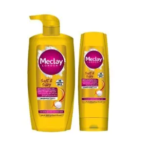 Meclay London Soft & Silky Shampoo (680ml) + Conditioner