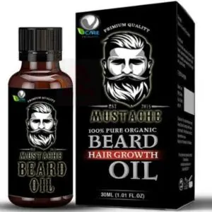 Mustache Organic Beard Hair Growth Oil (30ml)