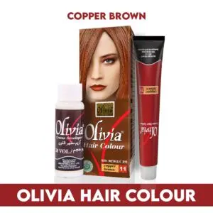 Olivia Copper Brown Hair Colour