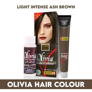 Olivia Hair Colour Light Intense Ash Brown
