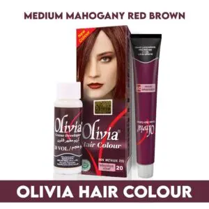 Olivia Hair Colour Medium Mahogany Red Brown