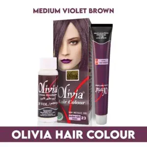 Olivia Hair Colour Medium Violet Brown
