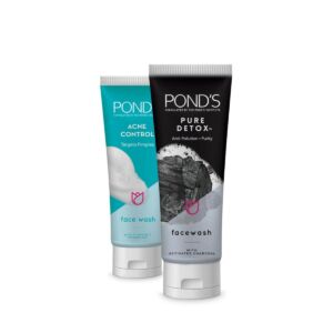 Ponds Pure Detox & Acne Control Face Wash (50gm Each)