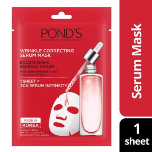 Ponds Wrinkle Correcting Serum Sheet Mask (21gm)
