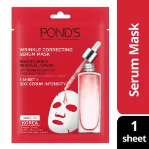 Ponds Wrinkle Correcting Serum Sheet Mask (21gm)