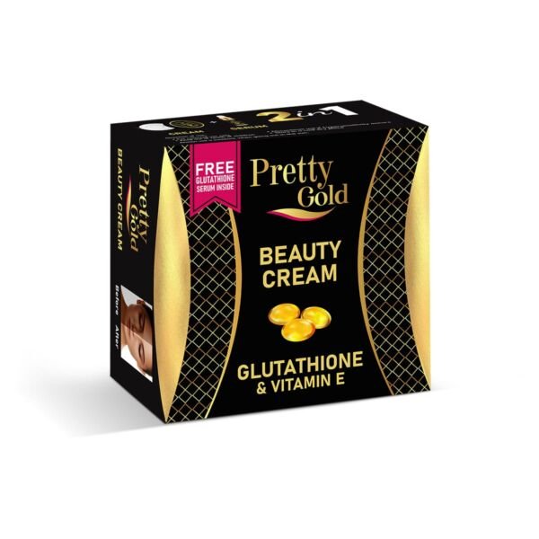 Pretty Gold Beauty Cream Glutathione & Vitamin-E