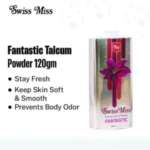 Swiss Miss Fantastic Talcum Powder (120gm)