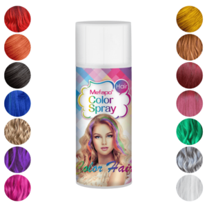 Temporary Hair Color Spray Non-Damaging Instant Hair Dye (Brown)