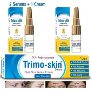 Trimo Skin Skin Repair Cream (15gm) + Emergency Serum 2Pcs