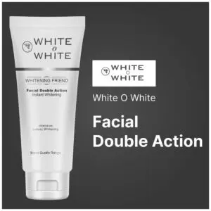 White O White Facial Double Action Cleanser (200ml)