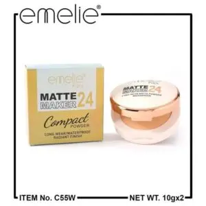 Emelie Matte Maker 24 Compact Powder