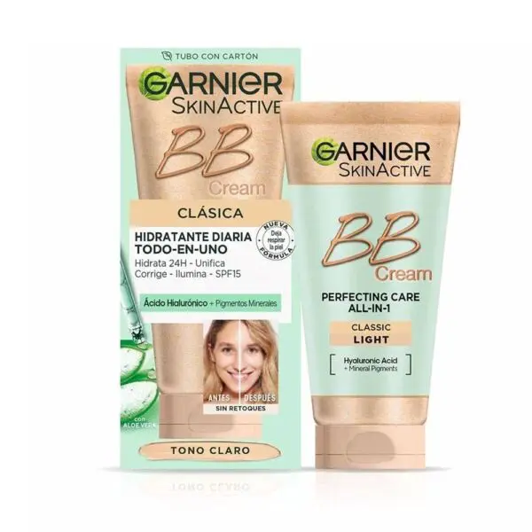 Garnier Skin Active BB Cream Original SPF15 Light (50ml) – Trynow.pk