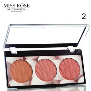 Miss Rose 3in1 Blush Palette (Set B)