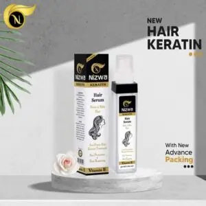 Nizwa Keratin Hair Serum & Vitamin-E (50ml)