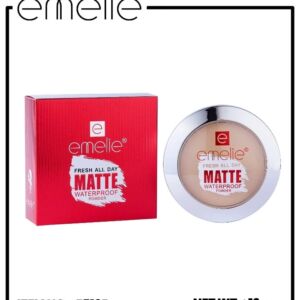 Emelie Fresh All Day Matte Waterproof Powder (12gm)