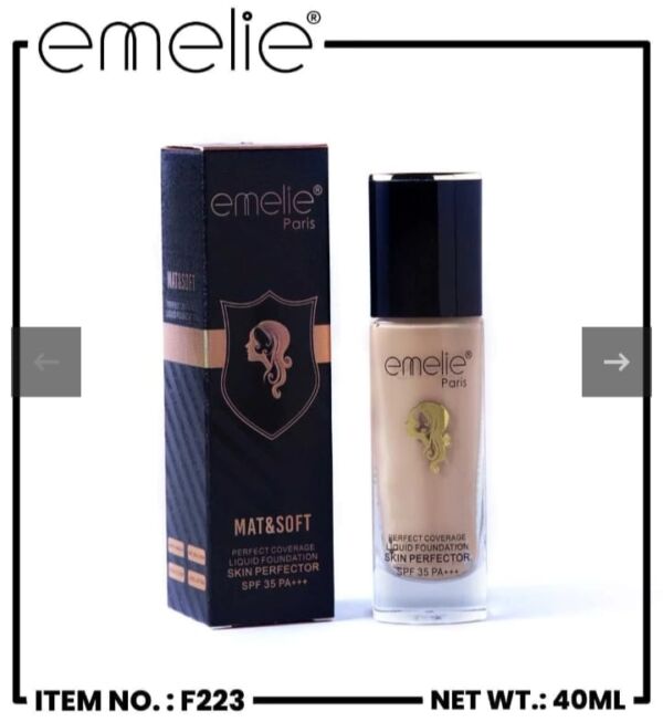 Emelie MaT & Soft Skin Perfector Foundation (40ml)