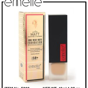 Emelie Matt & Cover Long Wear Matte Foundation (40ml)