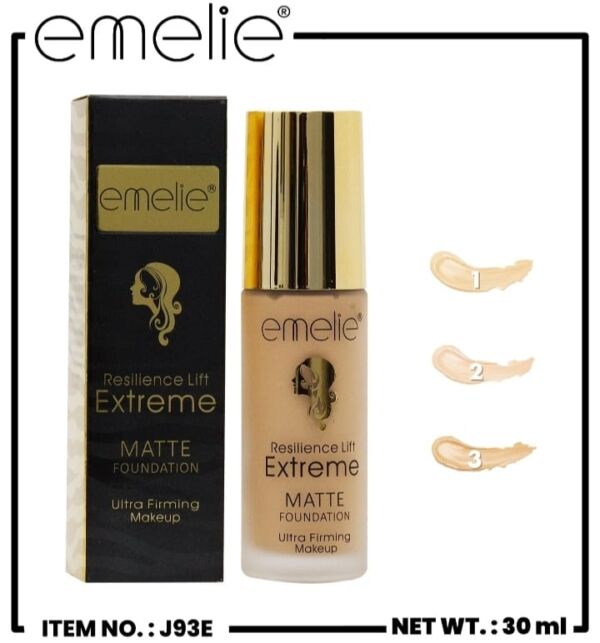 Emelie Resilience Lift Extreme Matte Foundation (30ml) Shade-3