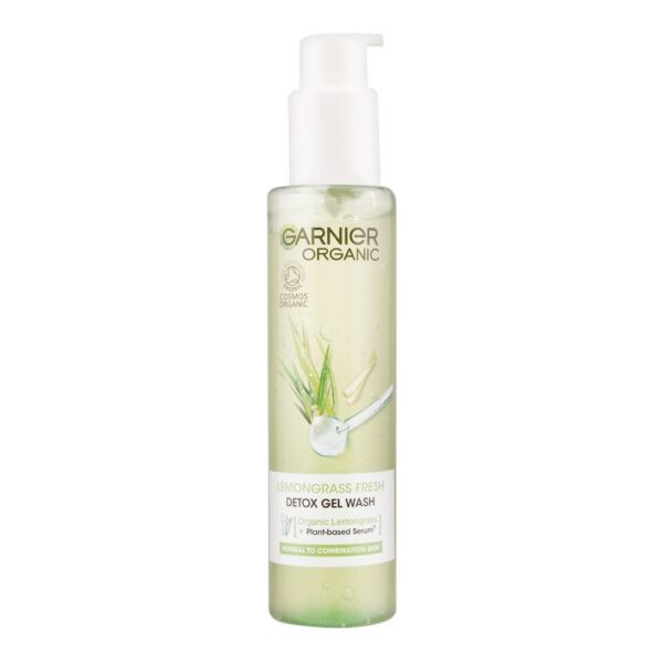 Garnier Organic Lemongrass Fresh Detox Gel Wash (150ml)