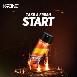 Krone Xtreme Energize Body Spray (150ml)