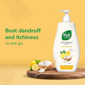 NYLE Naturals Anti-Hairfall Shampoo Anti-Dandruff (400ml)