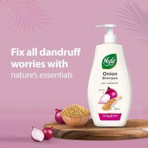 NYLE Naturals Onion Shampoo Anti-Dandruff (400ml)