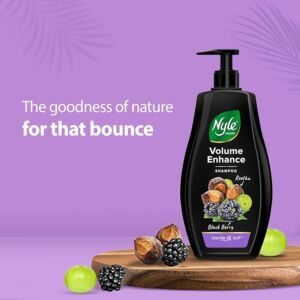 NYLE Naturals Volume Enchance Shampoo Black Berry (400ml)