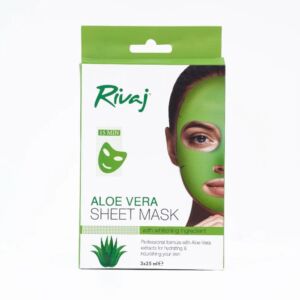 Rivaj UK Aloe Vera Sheet Mask (3x25ml)