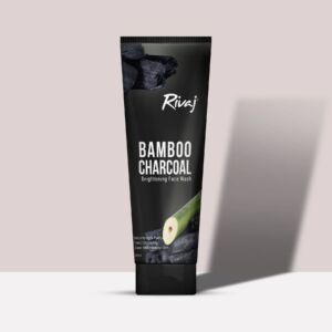 Rivaj UK Bamboo Charcoal Brightening Face Wash (100ml)