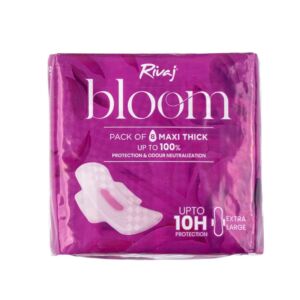 Rivaj UK Bloom Maxi Thick Bloom Sanitary Pads (Extra Large)