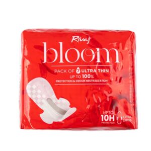 Rivaj UK Bloom Ultra Thin Bloom Sanitary Pads (Extra Large)