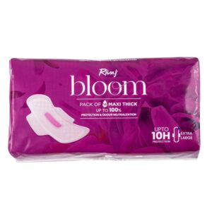 Rivaj UK Maxi Thick Bloom Sanitary Pads (Extra Large)