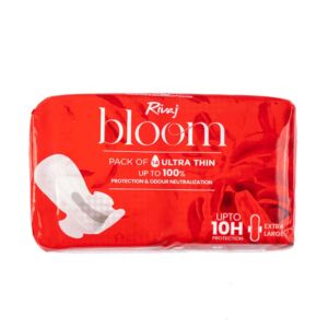 Rivaj UK Ultra Thin Bloom Sanitary Pads (Extra Large)