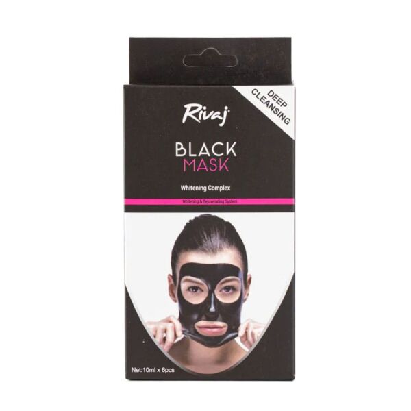 Rivak UK Black Mask Whitening Complex (6x10ml)