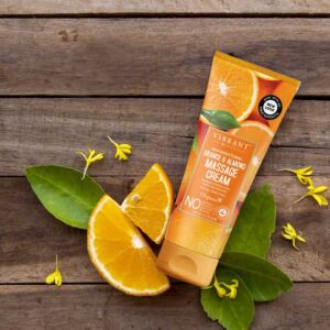 Vibrant Beauty Orange & Almond Massage Cream (200ml)