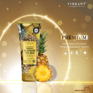 Vibrant Beauty Pineapple Rejuvenating Face Wash (200ml)