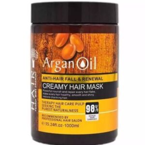 Argan Oil Creamy Hair Mask Anti-Hair Fall and Renewal (1000ml)